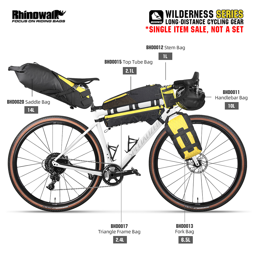 Cycling Gear Duffle - Rhinowalk Bike attrezzatura da ciclismo A