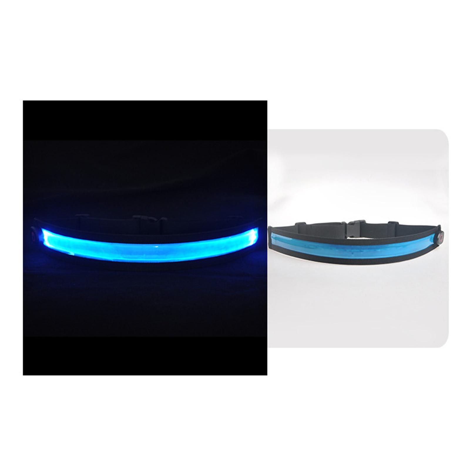 Cycling Visibility Gear - Cintura Riflettente Ricaricabile USB, Attrezzatura di