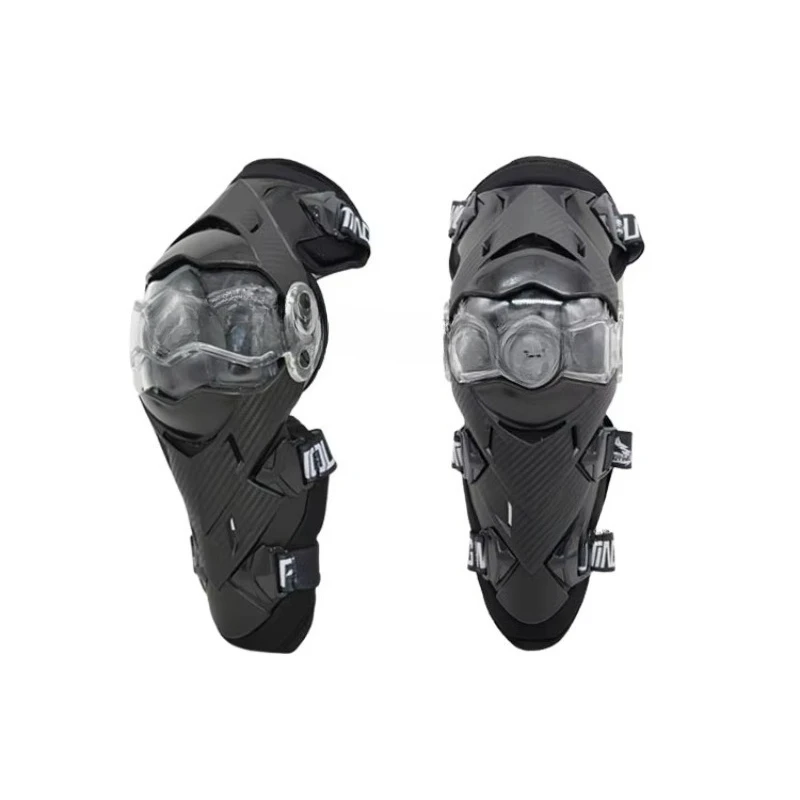 Cycling Gear Black - Ginocchiere Nere per Ragazzi e Adolescenti,