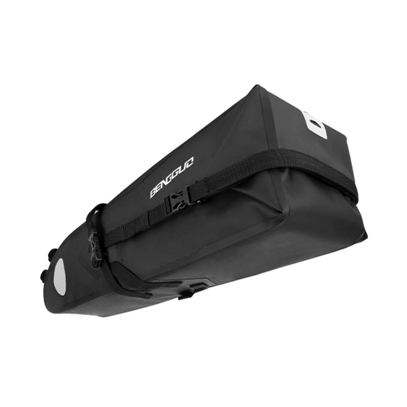 Cycling Gear Black - Borsa da sella per bicicletta in