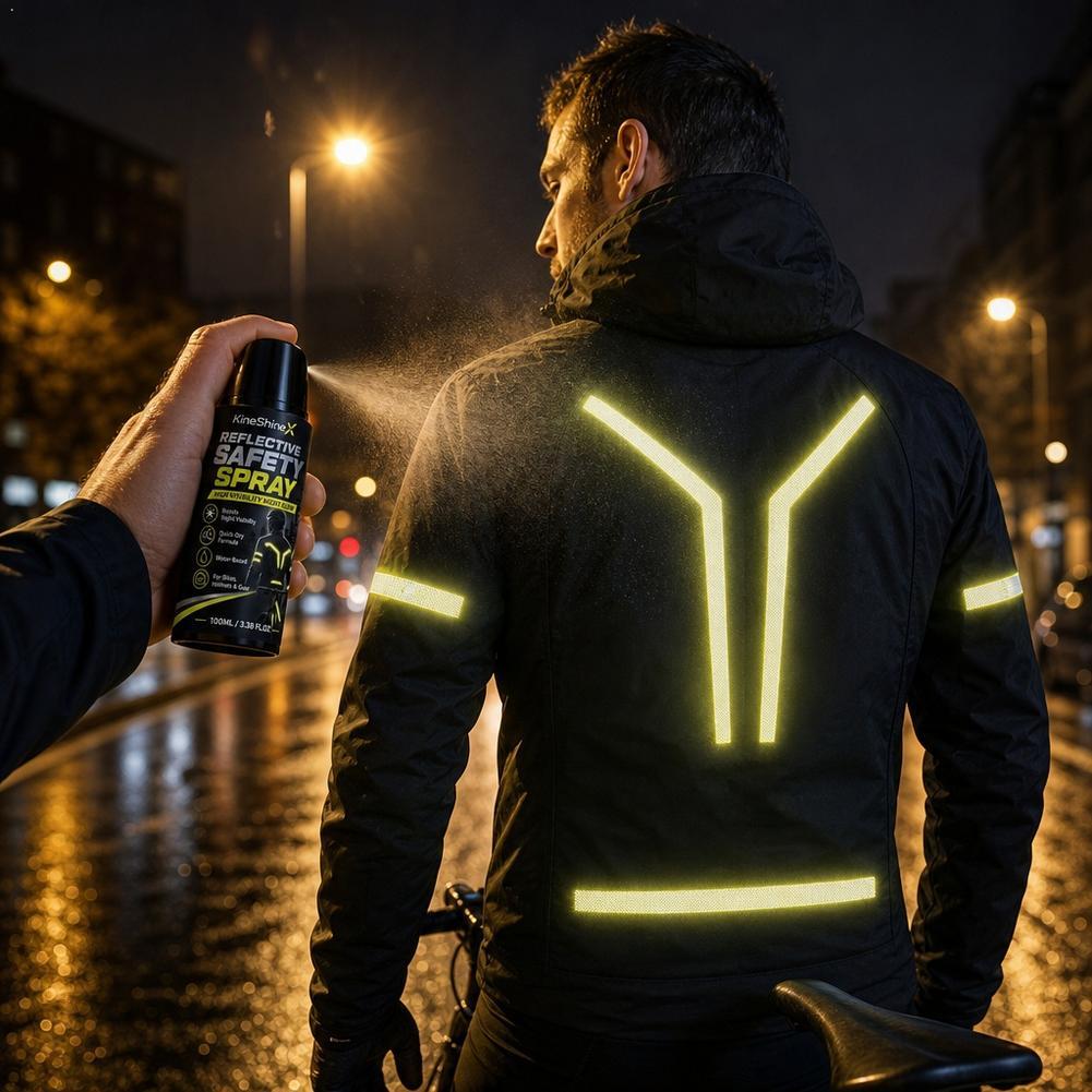 Cycling Visibility Gear - Vernice Riflettente di Sicurezza Notturna ad