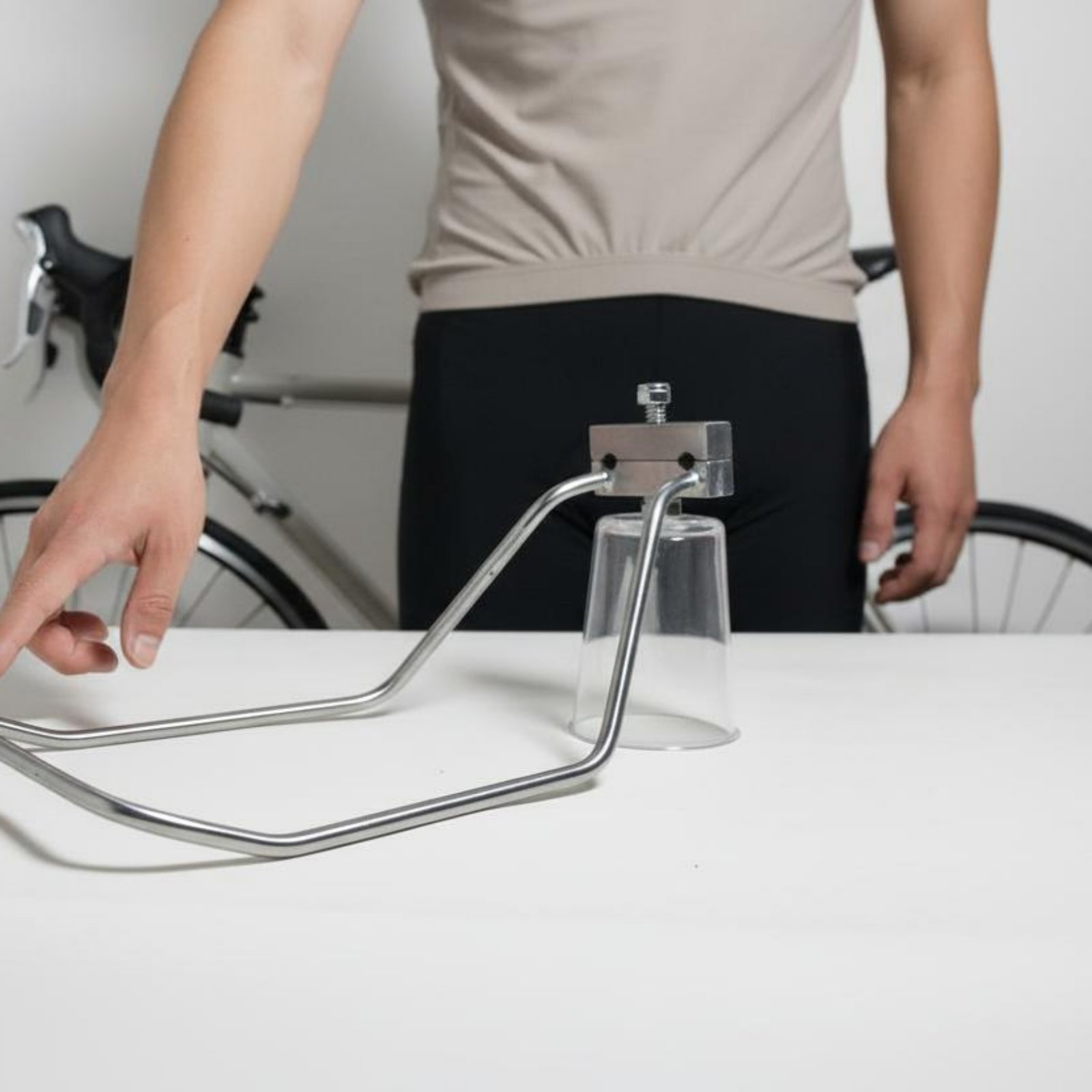 Bike Cargo Rack - Portapacchi Posteriore per Bici in Acciaio