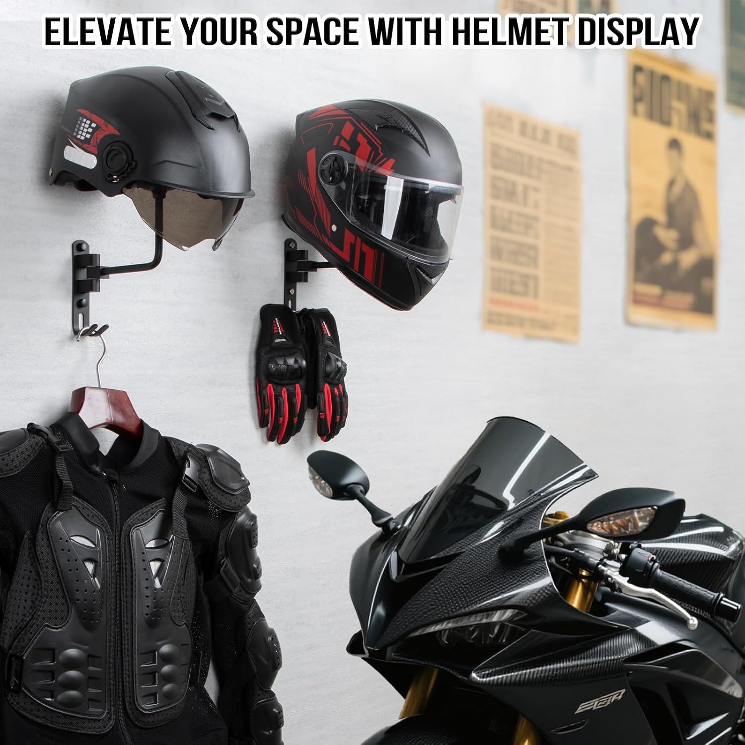 180 °   Supporto Girevole da P - Cycling Gear Wall Mount recensione e prezzo