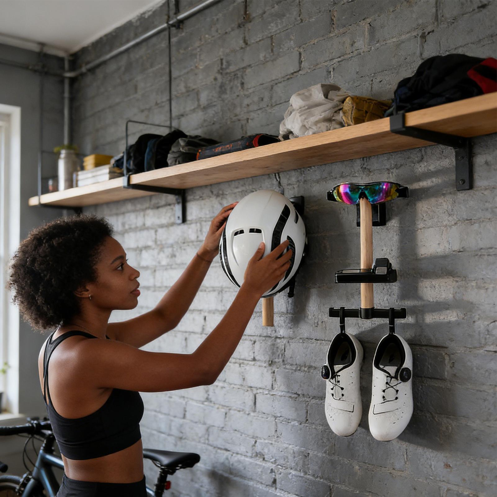 Porta Biciclette da Parete in  - Cycling Gear Wall Mount recensione e prezzo