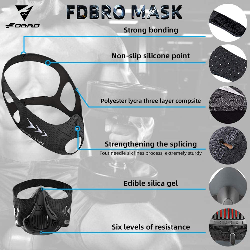 Maschera da Allenamento Nera T - Cycling Gear Black recensione e prezzo