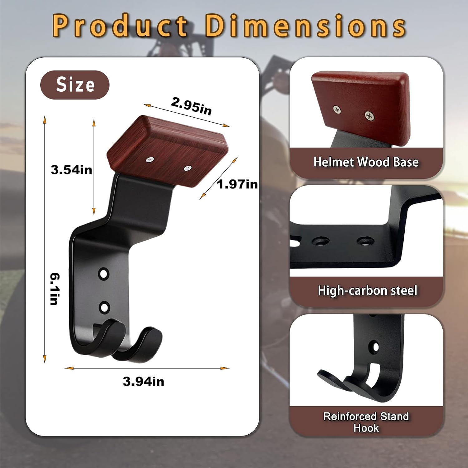 Supporto da Parete per Casco d - Cycling Gear Wall Mount recensione e prezzo